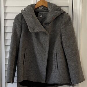 Zara Gray Women's Pea Coat